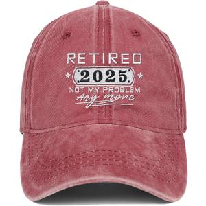 Funny Retirement Gifts for Men 2025, Mens Retirement Gifts, Retired Hat Personalized Best Retired Ideas Gifts (One Size)