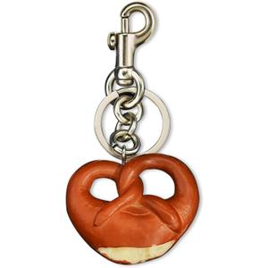 Bag Charm Cute Pretzel Keychain Purse Charms for Women,Bag Charms for Handbags Fashion Keychain Gift