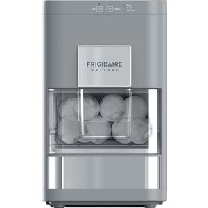 Frigidaire, EFIC240 Countertop Artisanal Sphere Ice Machine, Transparent Window, Gourmet Ice Maker, 84 Sphere per Day Capacity, Auto Self Cleaning Ice Making Machine (Grey)