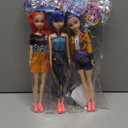 Kpop Demon Hunters Toys Action Dolls Set, 11.5-inch Poseable Dolls with Movable Joints, 3-Pack Collectible Model Toys for Fans and Kids Game Gift