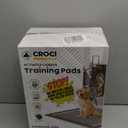 CROCI Charcoal Puppy Pads 23"x24" Standard Size, Odor-Control Carbon Dog Training Pads Absorbs Up to 4 Cups of Liquid, 6-Layer Leak-Proof & Quick Dry Pee Pads for Dogs, Disposable (100 Counts)