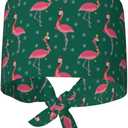 Working Cap Breathable Unisex Women Men Elastic Bandage Tie Back Hats Scrub Nursing Doctor Surgeon Cap (Black29)