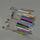 Ctosree 14 Pcs 14 Colors Beadable Pencil Inkless Everlasting Pencil DIY Bead Eternal Pencil Reusable Erasable Writing Pencil for Adults Gifts Sketch Drawing House Office Supplies