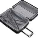 Samsonite Centric 2 Hardside Expandable Luggage with Spinner Wheels, Black, Checked-Large 28-Inch