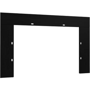Modern Eletric Fireplace Insert Trim Kit for 43" W x 27" H, Black