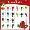 2025 Christmas Advent Calendar for Kids  24 Days Countdown Mystery Box with Game Action Figures Collectible Toys, Fun Holiday Gift for Boys & Girls, Cute Figurines for Decoration & Play