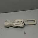 KLYOZO Umbrella Travel Size, Automatic One-Touch Open & Close with Reinforced Windproof Frame - Compact Umbrella for Commute, Car and Daily Use (white)