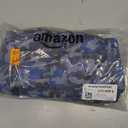 Amazon Essentials Toddler Boys' Heavy-Weight Hooded Puffer Jacket Coat, Blue, Camo, 2T