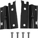 Soft Top Bow Brackets Kit (Left & Right) with Mounting Screws Compatible with 2013-2017 Jeep Wrangler JKU 4-Door ONLY, Replacement for 68163704AB 68163705AB - Heavy Duty Steel