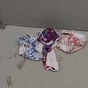 ALVABABY Swim Diapers 3pcs Reusable & Adjustable 0-2 Years Baby Girl 3SWY03 (Small (Pack of 3), Flowers)