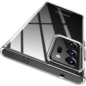 Rayboen for Samsung Galaxy Note 20 Ultra Case, Crystal Clear Designed Hard PC Back Soft TPU Frame Shockproof Protective Slim Fit Durable Transparent Phone Cover for Galaxy Note 20 Ultra 5G