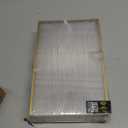 EHWINE 2 Pack Acrylic Sign Holder 4 x 6, Double Sided Gold Picture Frame Stand up Table Top Sign Holders, Clear Display Stand Menu Flyer Holder for Wedding Party