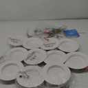 Amico 5/6 inch 5CCT LED Recessed Lighting 11Pack, Dimmable, Damp Rated, 12.5W=100W, Can Lights with Baffle Trim, Retrofit Installation, ETL&FCC, White