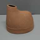 Ceramic Vase, Small Cute Flower Vase for Pampas Grass, Home, Living Room, Dining Table, Farmhouse, Office Decor, Bedroom, Table, and Kitchen Shelf