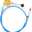 Universal Throttle Cable Kit for Excavators and Mixers Replacement Parts, 2m