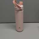 POWCAN 26 oz Insulated Water Bottle with 2-in-1 Straw and Spout Lid, Keep Cold 24H, Leak-Proof, Fits in Car Cup Holder, Stainless Steel Water Bottle for Sports, Travel, and School (Cotton Candy)