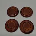 Piano Caster Cups for Upright Piano Wooden Piano Caster Piano Leg Floor Protectors with Non-Slip & Anti-Noise Foam Hardwood Floor Protectors