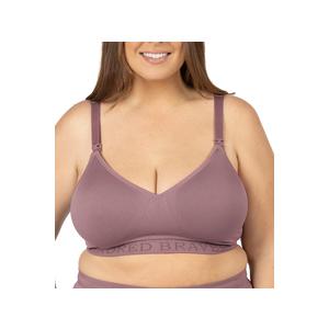 Kindred Bravely Sublime Sleep Pumping Bra Hands Free, Adjustable Pumping & Nursing Bra with EasyClip for All Breast Pumps (Oatmeal Heather), M