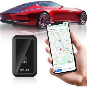 Mini GPS Tracker for Vehicles, Car GPS Tracker Portable Real Time Magnetic GPS Tracking Device, Full Global Coverage Location Tracker for Kids, Dogs, Trucks/ Person, No Subscription Required/ No Monthly Fee