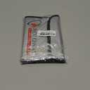 ROLOWAY Small Fireproof Bag (5 x 8 inches), Non-itchy Fireproof Money Bag for Cash, Valuables, Passport, Currency & Keys (2-Pack Silver)