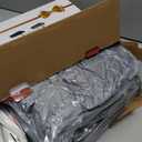 Homemate Electric Heated Blanket Twin Size - 62"x84" Heating Blanket Twin Size 1/2/4/6/8 Hours Auto-Off 10 Heat Level Over-Heat Protection Flannel Sherpa ETL Certification (01 - Light Grey)