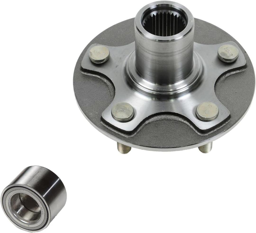TRQ Front Wheel Hub & Bearing For 93-02 Quest Mercury Villager