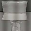 Small Plant Stand Indoor Ladder Shelf Desk, 2 Tiers Desktop Flower Stand Window Sill ,Wood Display Stand for Succulent Cupcake Spice Rack Countertop ( White, 14.2")