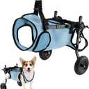 Dog Wheelchair for Back Legs, Dog Wheelchair Cart, Doggy/cat Wheelchairs with Disabled Hind Legs Walking, Mobility Aids for Small Pets Hind Limbs, Dogs Carts with Wheels, Light Weight,M