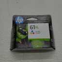 HP 61XL Tri-color High-yield Ink Cartridge | Works with Printer Series: DeskJet 1000, 1510, 2050, 2510, 2540, 3000, 3050, 3510; ENVY 4500, 5530; OfficeJet 2620, 4630 | Instant Ink Eligible | CH564WN