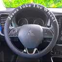 Jesus Take The Wheel Silicone Steering Wheel Cover. Fits 13-15 inch. Black Color, Anti-Slip Grip, Easy Installation & Removal, Durable, Heat Resistant, Waterproof, Stretchable