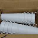 8 Pcs Flower Buckets and Galvanized Flower Bucket with Handles Flower Bucket Vases, 10 Inch High Floral Buckets for Cut Flower for Table Centerpiece,9.8 x 4.2 x 3 inches