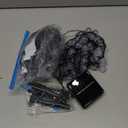 Uonlytech 2set Outdoor Solar Led String Lights Festival Lights for Garden Party Christmas Decor Bubble Balls Lighting Modes