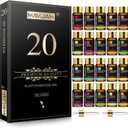 MAYJAM Tea Tree 20 Pcs Pure Essential Oil Gift Set, for Diffuser, Humidifiers, Skin Care, Massage, Fragrance Oil Scent for DIY Candle and Soap Making, Gift for Friend (5ML)