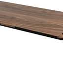 SIIG Computer Monitor and Laptop Stand Riser with USB Ports Width Adjustable on Both Sides - Support up to 55lbs (CE-MT2Q12-S1) (Wood Pattern & USB Hubs)