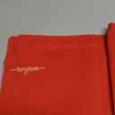 Sliner 12 Pcs Christmas Red Cloth Napkins Set 17 x 17 Inch Embroidered Seasonal Sayings Dinner Fabric Napkins Washable Wishes Grateful Blessed Merry Christmas Napkin for Holiday Kitchen Party