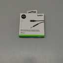 Belkin AV10172bt03-BLK 3.5mm Audio Cable With Lightning Connector, Black, Smartphone