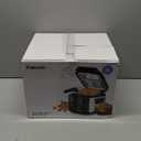 Pukomc 2.5L Electric Deep Fryer,Adjustable Temperature fryer pot with basket for Home Use,Removable Lid and Non-Stick Inner Pot Easy to Clean