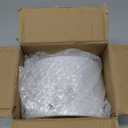 FOCUSLINE 100 Count White Plastic Dessert Plates 7 Inch, Disposable Heavy Duty Plastic Plates for Weddings, Parties and Events