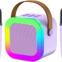 Kids Karaoke Machine Toy, Ages 4-12, Christmas & Birthday Gift, Karaoke Toys for Boys & Girls (Purple2)