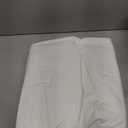 THREAD SPREAD 100% Organic Cotton Sheets - Organic Cotton Percale Weave Sheet Set, Soft, Cooling, Crisp & Breathable, 16" Deep Pocket Hotel Quality Bedding Set - 4 PC, Queen White