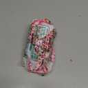 ZAFUL Women's 2 Piece Floral Print Swimsuit Triangle String High Cut Bikini Sets Bathing Suit (1-Red Multicolor,M) US6