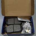 BOSCH BE1258H Blue Ceramic Disc Brake Pad Set With Hardware - Compatible With Select Ford Edge; Lincoln MKX; Mazda CX-5, CX-7, CX-9; FRONT