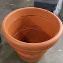 Tusco Products Rolled Rim Garden Planter, 36-Inch, Terra Cotta