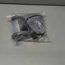 BARKLESS Inflatable Dog Cone, Soft Dog Donut Collar After Surgery, 2-in-1 Inflatable Collar with Detachable Anti-Licking Shield, Patented Donut Cone to Stop Licking Wounds (M (Neck: 8"-11"), Grey)