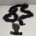 1920s Great Gatsby Accessories Set for Women Headpiece Headband Flapper Roaring 20s Costume Accessories