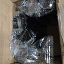 Wolistsa Curtain Rods 48 to 84 Inch, Black 1 Inch Adjustable Heavy Duty Curtain Rods for Windows, Decorative Modern Window Treatment Rod, Telescopic Splicing Metal Drapery Pole, Easy Installation