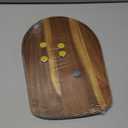 Acacia Wood Mixer Slider Mat for Kitchen Aid 4.5-5 Qt Tilt-Head Stand Mixer Kitchen Appliance Slider Tray Countertop Storage Attachments