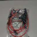 A-Team Performance 6-Cylinder Spark Plug Wire Set - Pack of 6, Red Two-Layer 8.0mm Silicone Wiring - Low-Resistance Ignition Wire Set - Compatible with GMC & Chevy 230/250/292/350 Engines