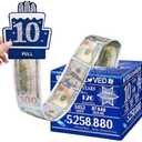 TOYEISHI 10 Happy Birthday Money Box for Cash Gift, 10th Birthday Decorations for Boys and Girls, Gifts for 10 Year Old Boy, Boy Gift Ideas, Cool Things for Teen-Blue