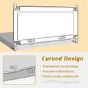 JWPEHOE Height Adjustable Bed Rail for Toddlers, Kids Safety Baby Bed Rail for Twin/Full/King/Queen Size Bed (3 Sides, 78 * 78 * 59 Inch)